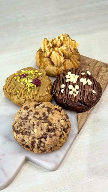 Galletas de Marialé con diferentes coberturas
